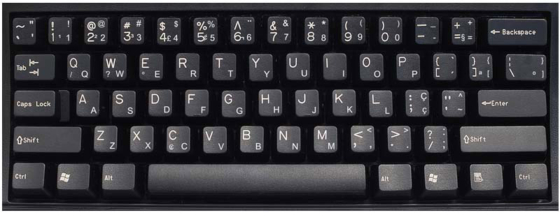 Portuguese Brazil Keyboard Labels DSI Keyboards Com